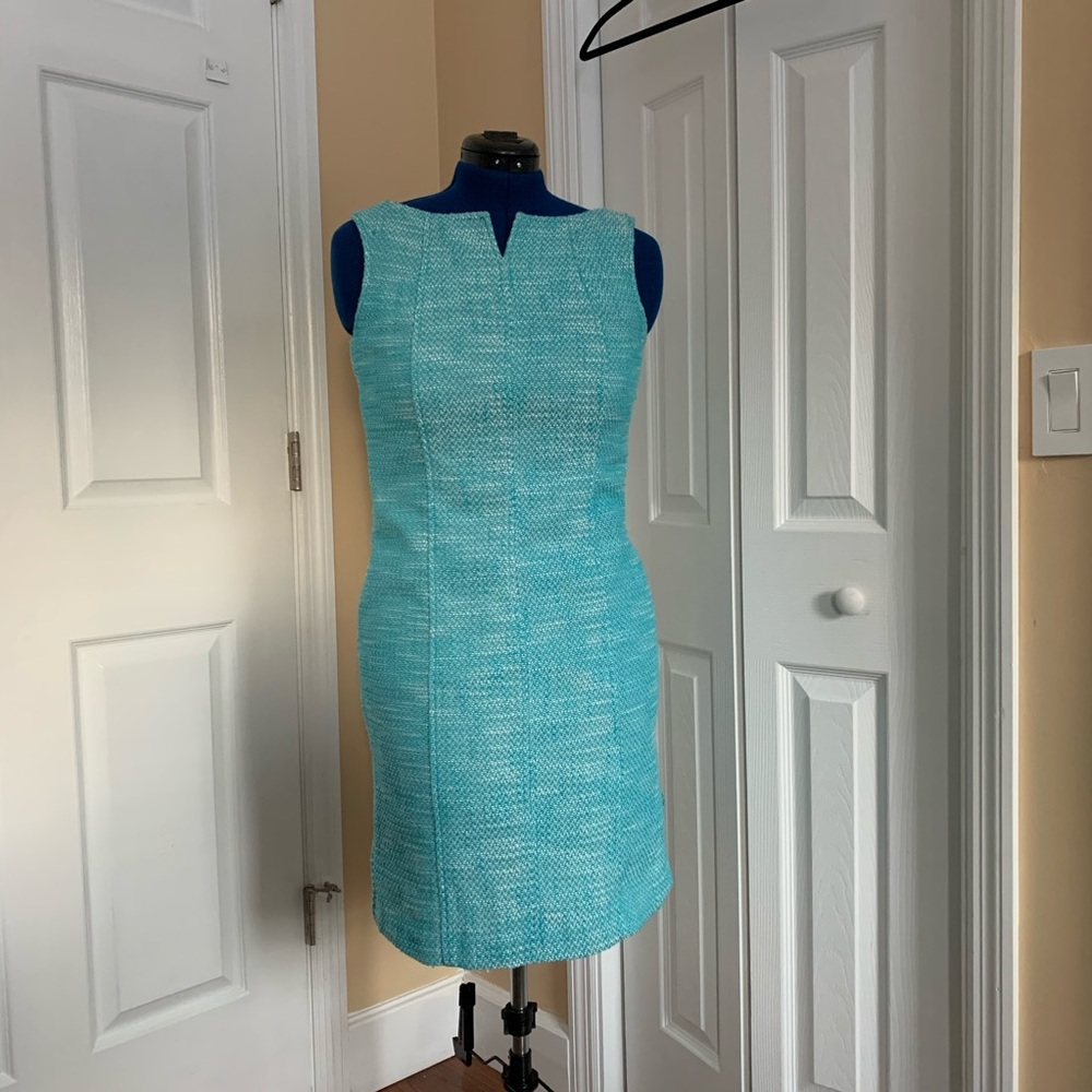 Turquoise dress by Talbots